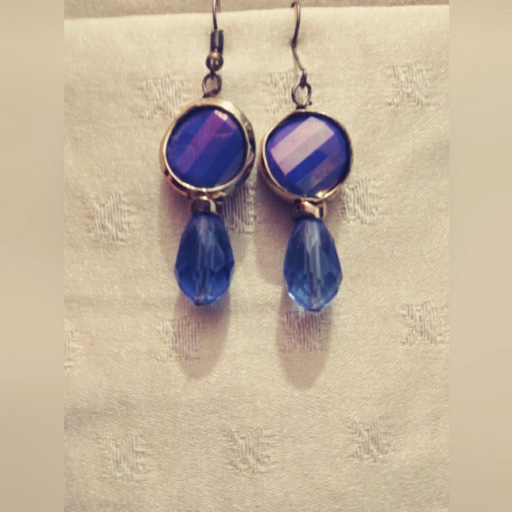 Earrings made by local artist